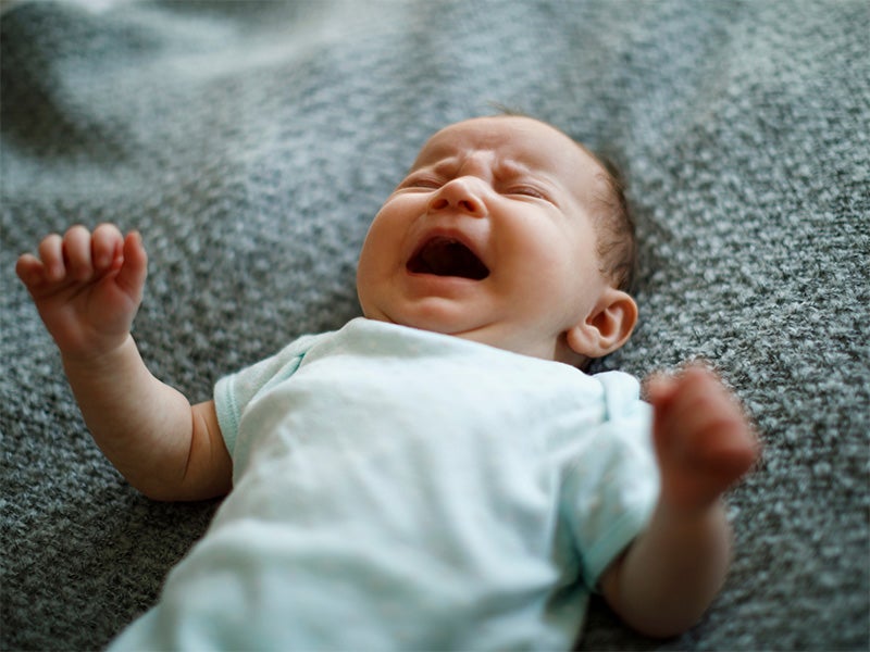 Bebé llorando